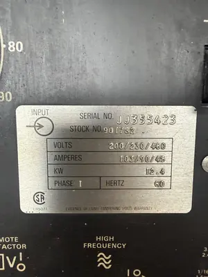 USED MILLER DIALARC HF