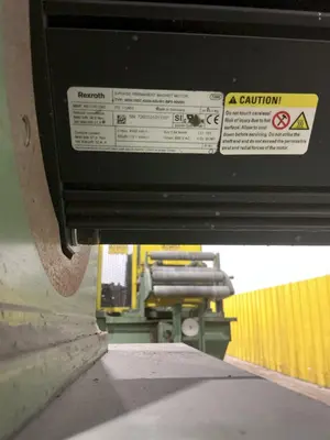 12" X 18 GAUGE BRADBURY SERVO FEED COIL STRIP FEEDER: YOBRO 25085