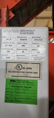 USED 2019 WEIMA WLK6