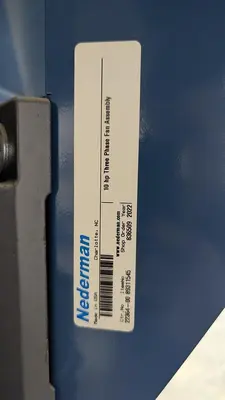 Used 2022 NEDERMAN S1000 Dust Collectors New York US | Martin's Woodworking Machinery #1362818