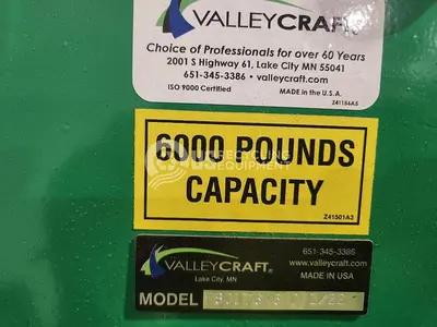 NEW VALLEY CRAFT F80176A6 6,000# BOX DUMPER
