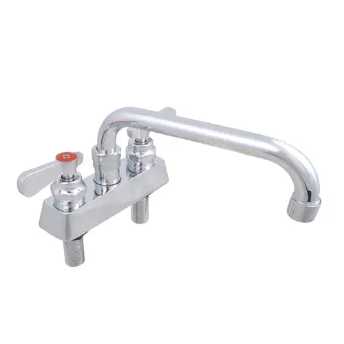 John Boos PBF-4DM-6LF-X Deck Mount Heavy Duty Faucet w/ 6" Swing Spout