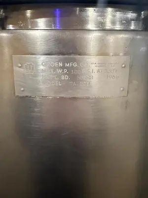 Groen 100 Gallon Cooking & Mixing Kettle