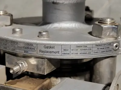 1.5" Class 150 Line Blind Valve