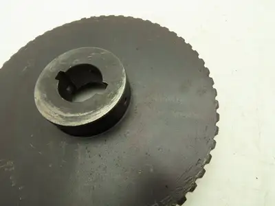 Timing Belt Pulley 0.5" Pitch 60 Tooth 1" W 1.5" Bore