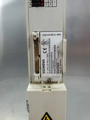 USED Siemens 6SN1123-1AB00-0AA1 DRIVE w/6SN1118-0AE11-0AA1 Drive Card