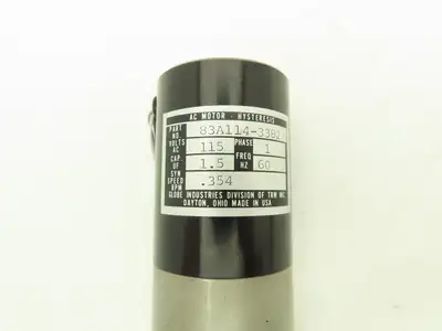 New | in-Stock GLOBE MOTORS _UNKNOWN_ Motors (misc) Indiana US | Arrow Industrial #554971