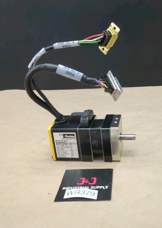 Used Parker BE161DJ-NFLN Servo Motors Indiana US | J&J Industrial Supply #495709