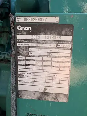 USED 2003 ONAN 20ES