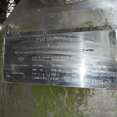 38 Sq.M. S/S Chemtec Evaporator Column
