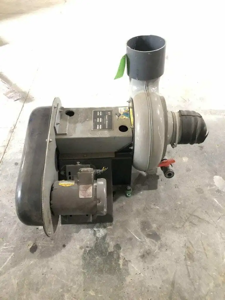 MET-PRO Duall RB-6 Plastic Centrifugal Blower 100CFM 1.283 RPM 1/2HP 3PH