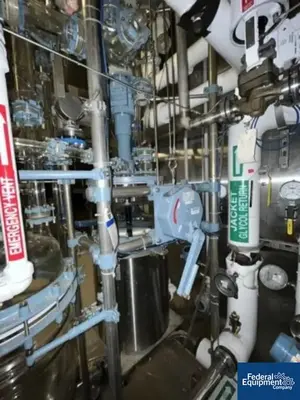 USED BUCHI 107/107 Liter Buchi Kilo Lab Reactor Train System, Glass Lined