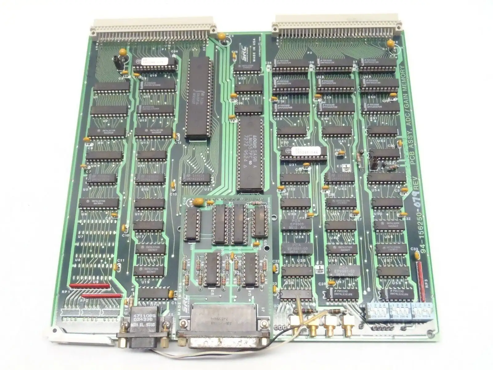 Used SIMCO PCB Assembly ADC/Gain Memory 56-156249-001 Rev 1 Printed Circuit Boards (PCB) Michigan US | Maverick Industrial Sales #1410865