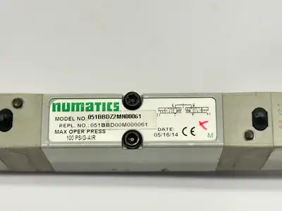 Used Numatics 051BBDZ2MN00061 Pump & Valve Parts Michigan US | Maverick Industrial Sales #1487728