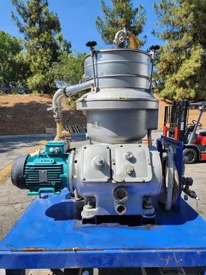 Alfa-Laval UVPX 207-74A concentrator centrifuge, 316SS.