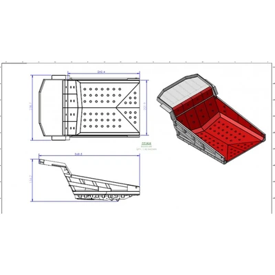 New Cat 777F Truck Box with HD Liner Package