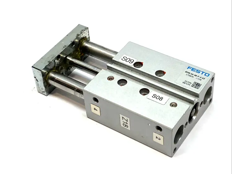 Used FESTO GUIDED CYLINDER 170836 Pneumatic Cylinders | Maverick Industrial Sales #1106071