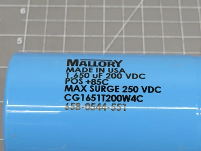 Used MALLORY _UNKNOWN_ Capacitors | OCO Industrial #1615422
