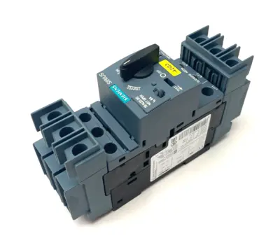 USED SIEMENS SIRIUS MOTOR STARTER CIRCUIT PROTECTOR FRAME SIZE S00