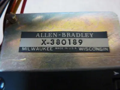 USED ALLEN BRADLEY X-380189