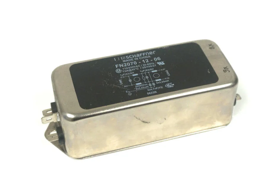 SCHAFFNER FN2070-12-06 EMI POWER LINE FILTER FN20701206