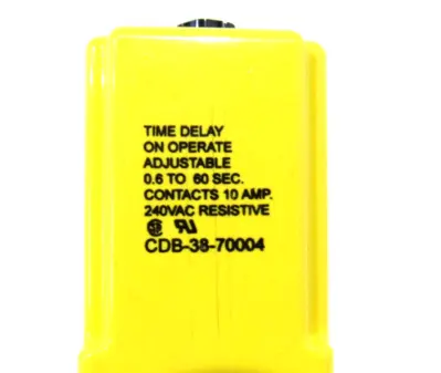 NEW TYCO CDB-38-70004 TIME DELAY RELAY CDB3870004