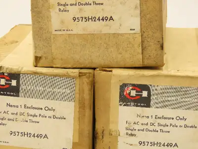 Cutler Hammer 9575H2449A Electrical Relay Enclosure 5x3x3" NEMA 1 Lot of 4