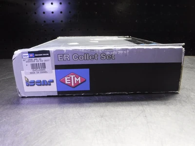 Iscar/ETM 1/8-1" 23 Piece ER40 Collet Set SET ER40 SPR 23 / 4595323 (LOC748B)