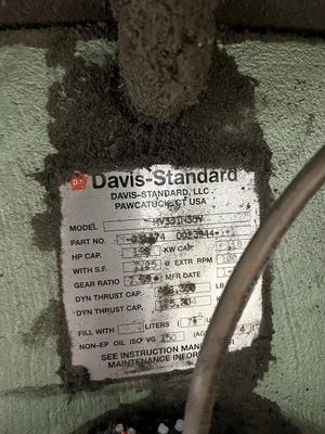 3.5″ Davis Std. 30:1 Air Cooled Extruder