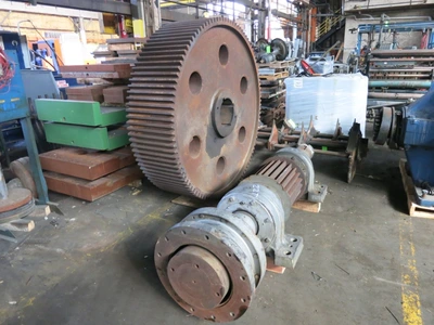 Bull Gear and Pinion for 11D mixer