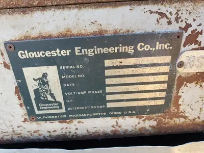 USED 1981 GLOUCESTER ENGINEERING 1012BP