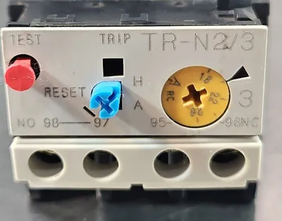 FUJI Electric Thermal Overload Relay TR-N2/3. 4D-19