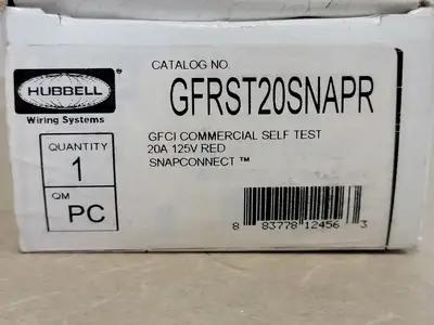 USED HUBBELL GFRST20SNAPR