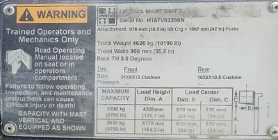 Used 2015 HYSTER S60FT Misc Forklifts Illinois US | Somerset Equipment Sales #1542841