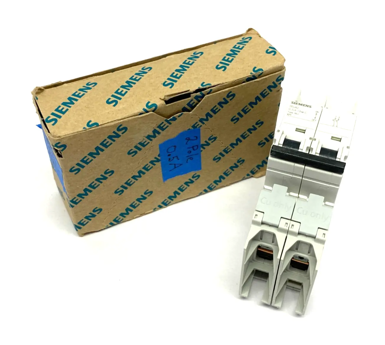 USED SIEMENS CIRCUIT BREAKER, 2-POLE, C-TRIP, 10KA