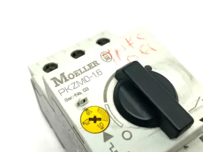 USED MOELLER MANUAL MOTOR PROTECTION CIRCUIT BREAKER