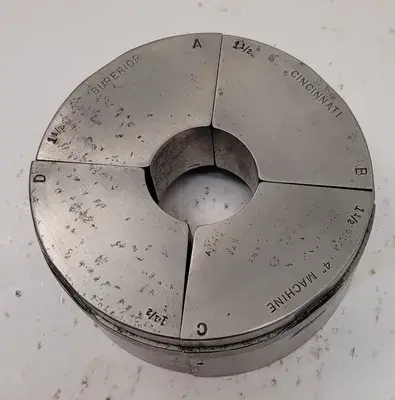 USED SUPERIOR CINCINNATI COLLET PAD