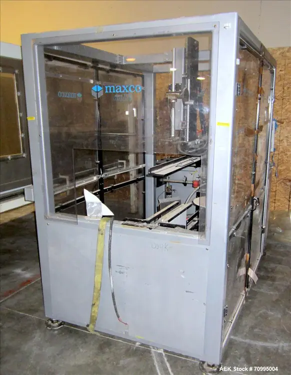 Used MAXCO MEG-24L Case Erectors - Tape Bottom Seal Illinois US | Aaron Equipment #86962