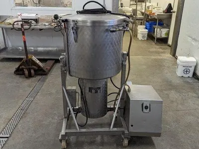 H. Glass Vacuum Meat Tumbler