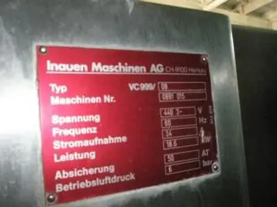 USED INAUEN VC999/08