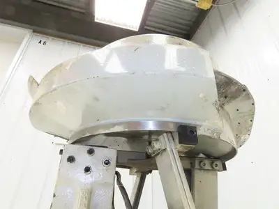 18" Vibratory Bowl Parts Feeder 115V Magnetic Coil Stainless 15/16" Wide Product