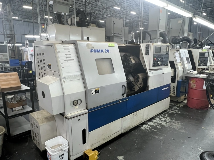 Used 1998 DAEWOO PUMA 200LC CNC Lathes California US | Machinery Network 5 #5713