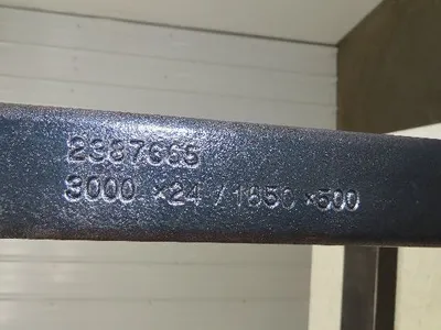Kenhar K-577 5x42" Class 3 Steel Forklift Forks Tines 20" Carriage 1-Pair