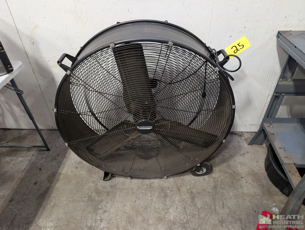 Used _UNKNOWN_ BLACKHAWK 36 IN PORTABLE FLOOR FAN Fans Illinois US | Heath Industrial Auction Services #1546743