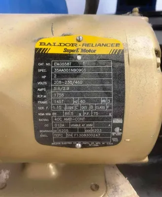 Chinese 20 x 11 perforate basket centrifuge, 304SS.