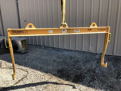 The Caldwell Group 23-1.5-67.125 1.5 Ton Lifting Beam for Crane 6ft X 6″
