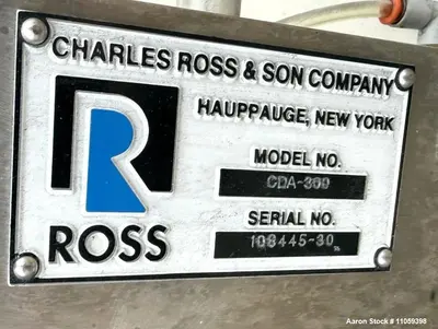 USED ROSS INDUSTRIES CDA-300