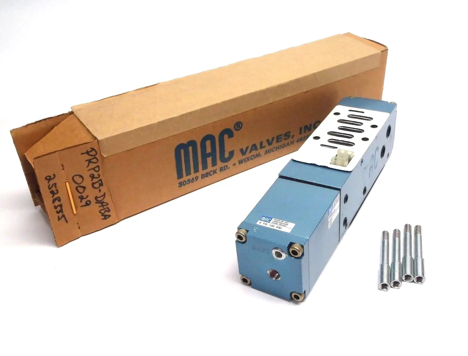 New | in-Stock MAC Valves Inc. Internal Pilot Regulator Valves/Fittings Michigan US | Maverick Industrial Sales #1413527