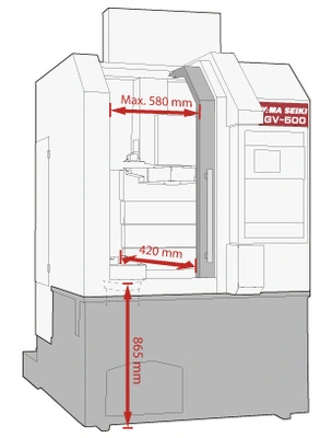 New | in-Stock YAMA SEIKI GV-500 Vertical Boring Mills (incld VTL) Alberta CA | Lamarche Machinery Inc #1259112