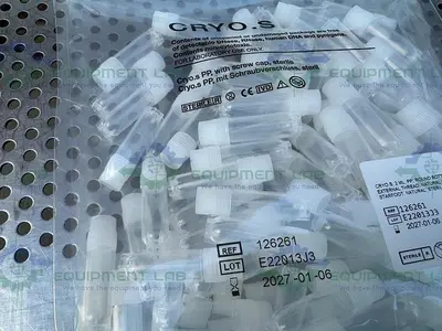 NEW 900 PACK -GREINER BIO-ONE 126261 CRYO.S ROUND BOTTOM 2 ML POLYPROPYLENE TUBES